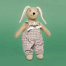 Kathe Kruse Cotton Rabbit "Hugo", Standing (13.75") - cotton Stuffed Animals for open-ended play - Title: Default Title