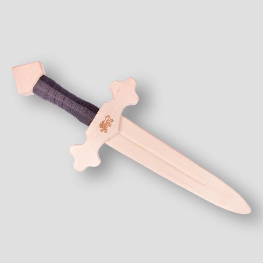 Challenge & Fun Wooden Knight's Dagger - Lionheart 16" - blueottertoys-HZ-73897-1