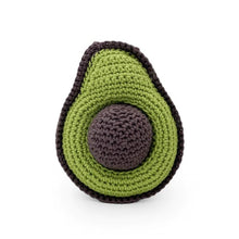 Myum Organic Cotton - Avocado Rattle - cotton Baby Toys for open-ended play - Title: Default Title