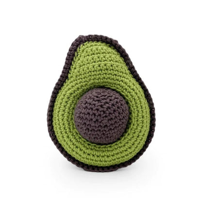 Myum Organic Cotton - Avocado Rattle - cotton Baby Toys for open-ended play - Title: Default Title
