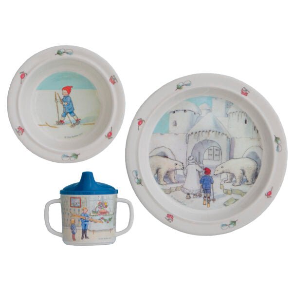 Elsa Beskow "Ollie's Ski Trip" Dish Set Dishware for open-ended play - Title: Default Title