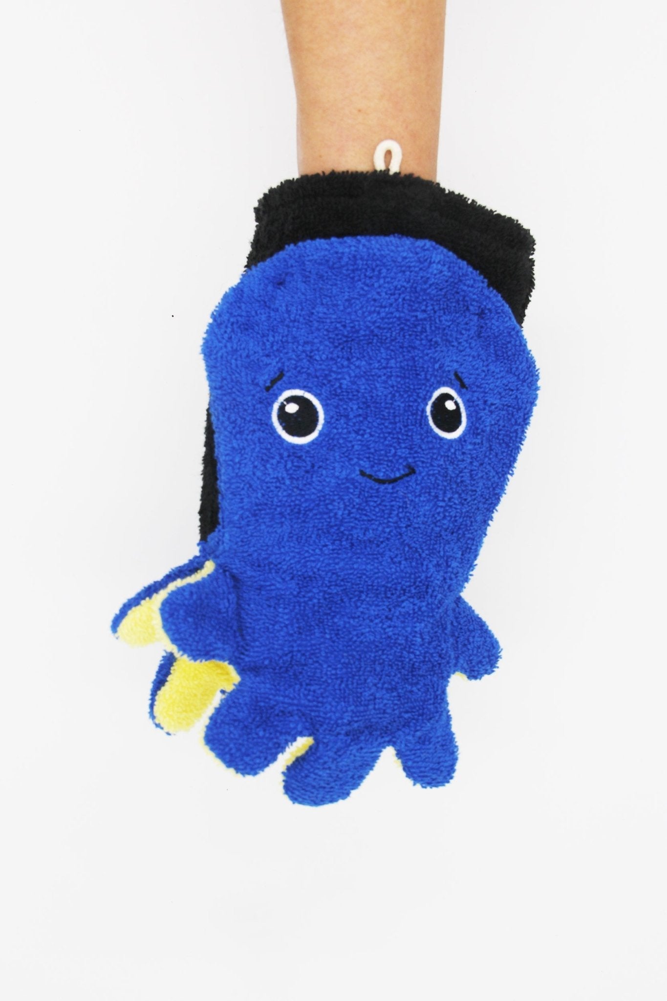 
                  
                    Furnis Organic Cotton Squid Washcloth Pupppet - blueottertoys-FS0279
                  
                