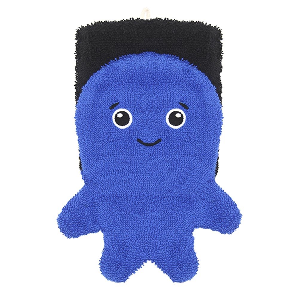 
                  
                    Furnis Organic Cotton Squid Washcloth Pupppet - blueottertoys-FS0299
                  
                