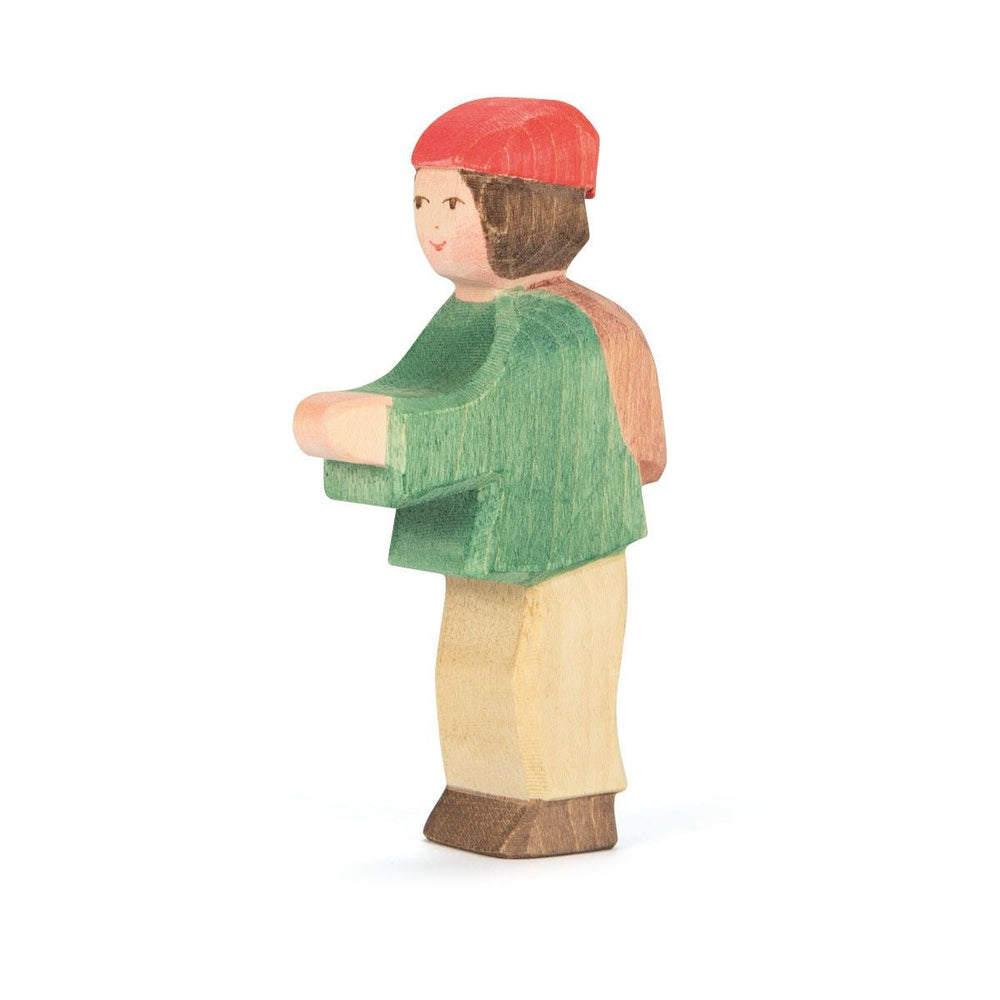 Ostheimer Shepherd Boy - wood Wooden Figures for open-ended play - Title: Default Title