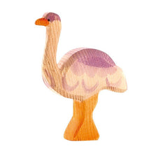 Ostheimer Wooden Ostrich - wood, natural Wooden Figures for open-ended play - Title: Default Title