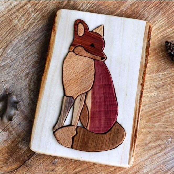 Cocoletes Fox Wooden Puzzle - blueottertoys-C2020-4-ZO