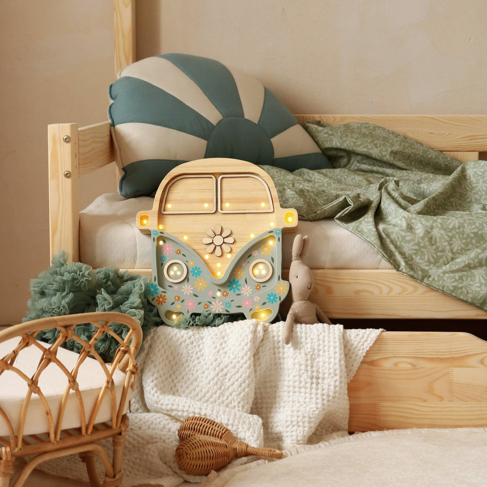 little-lights-camper-van-lamp-Mustard/Wood