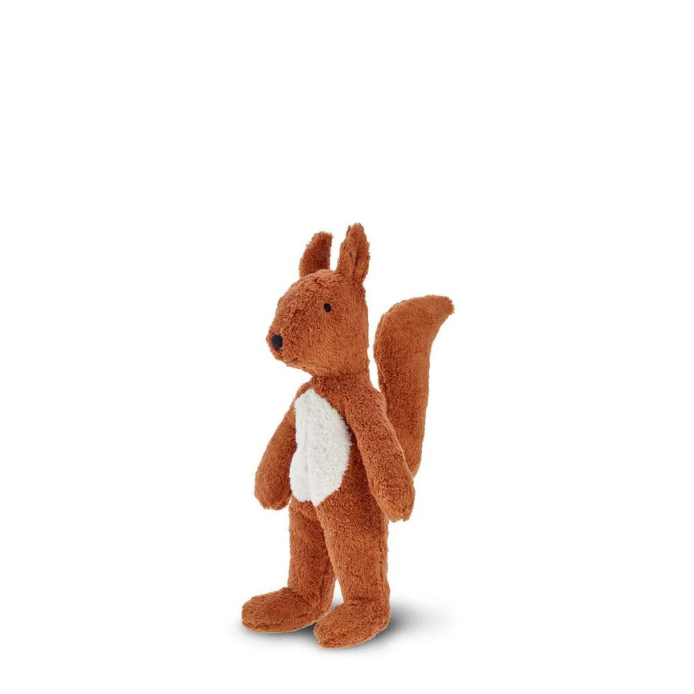 Senger Organic Cotton Squirrel, Small (13") - cotton, wool Stuffed Animals for open-ended play - Title: Default Title