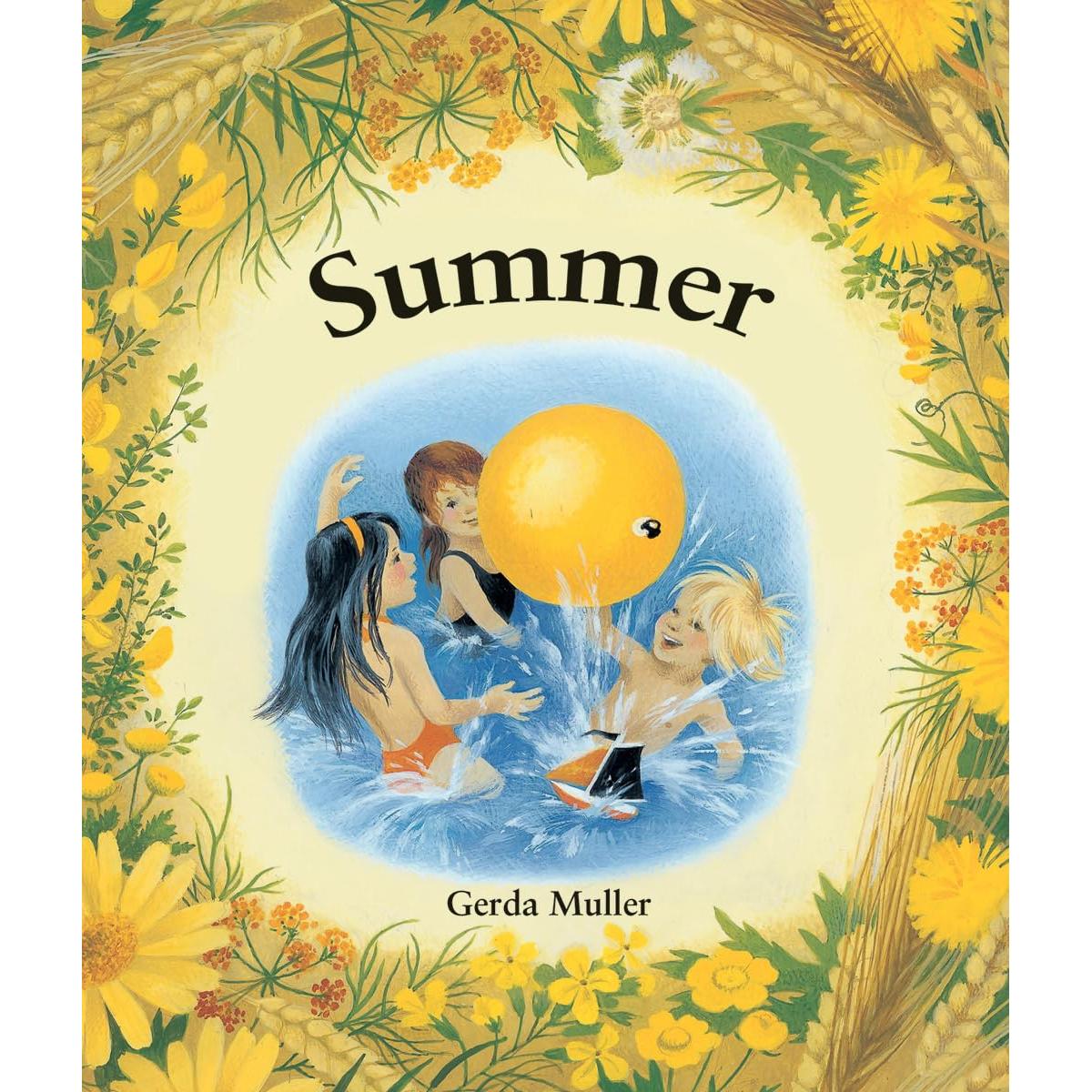 Ingram Summer Board Book by Gerda Muller - blueottertoys-I-9780863151941