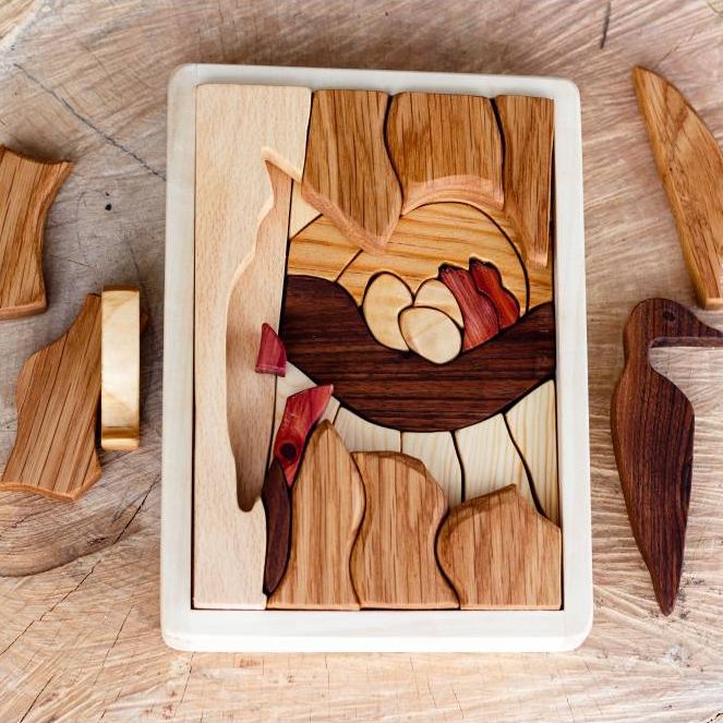 
                  
                    The Nest Wooden Puzzle
                  
                