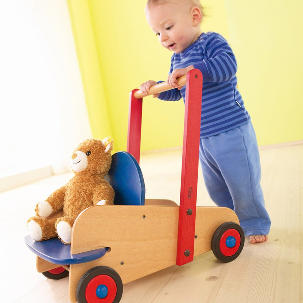 
                  
                    Haba Haba Wooden Walker Wagon - blueottertoys-HB1646
                  
                