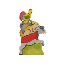 Wooden Bremen Town Figures - wood Wooden Figures for open-ended play - Title: Default Title