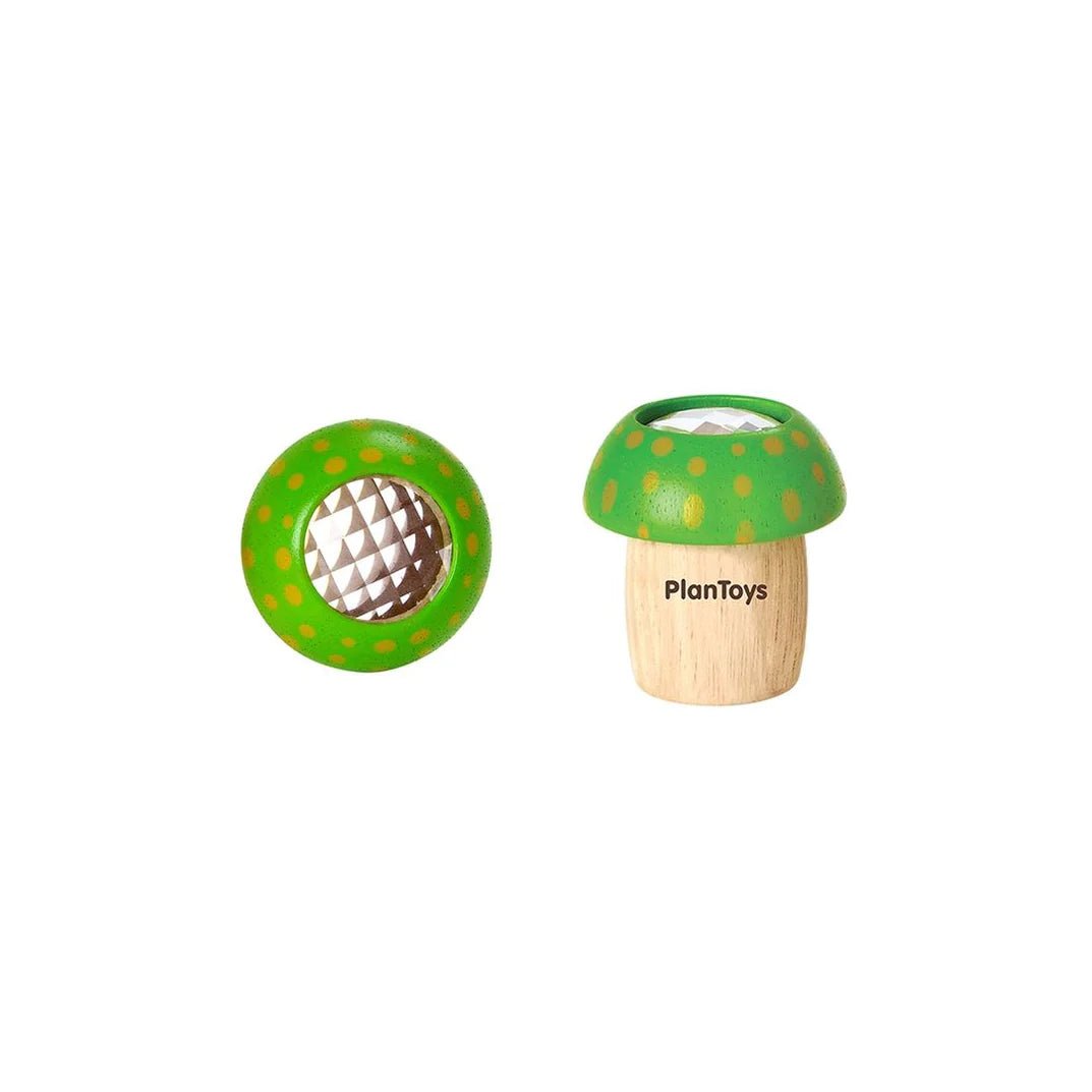 Plan Toys Wooden Mushroom Kaleidoscope - Plan Toys - blueottertoys-PL1639