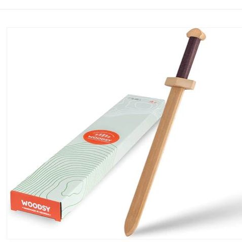 Woodsy Woodsy Small Double Edged Sword - blueottertoys-WD0101B