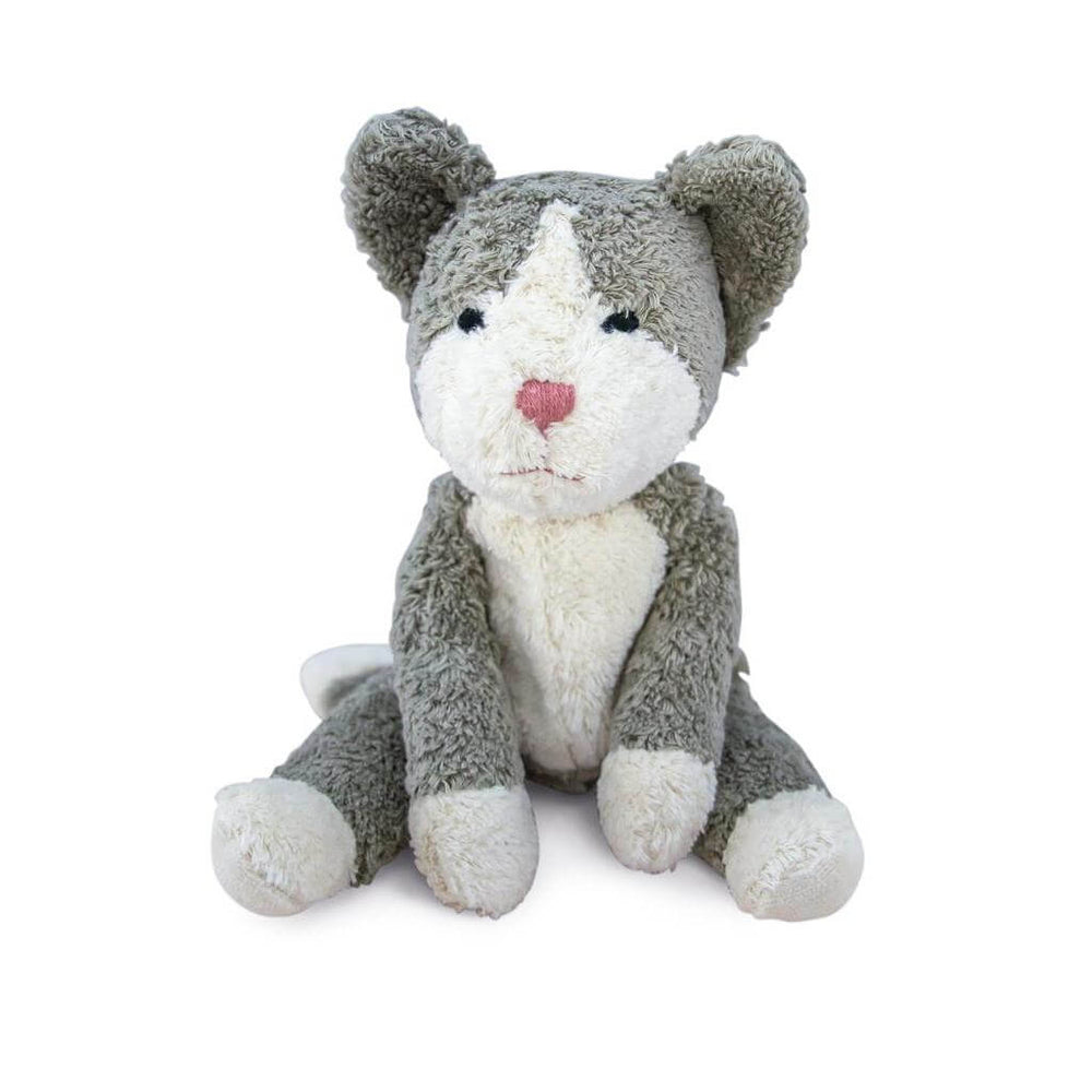 Senger Senger Organic Cotton Floppy Animal Cat, Small 12